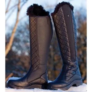 Mountain Horse Stella winter tall riding boots insulated size 8